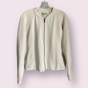 Tommy Bahama Off-White Zip Up Sweater